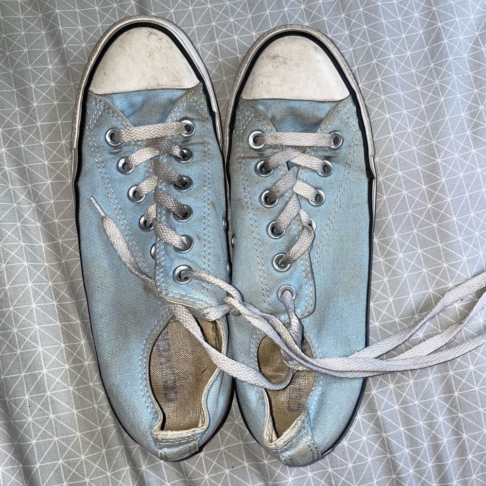 Light Blue Converse
